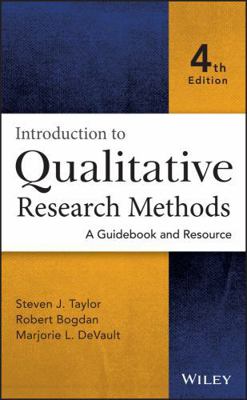 Introduction to Qualitative Research Methods: A... 1118767217 Book Cover