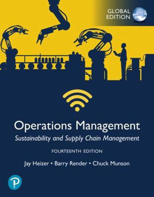 Operations Management: Sustainability and Suppl... 1292444835 Book Cover