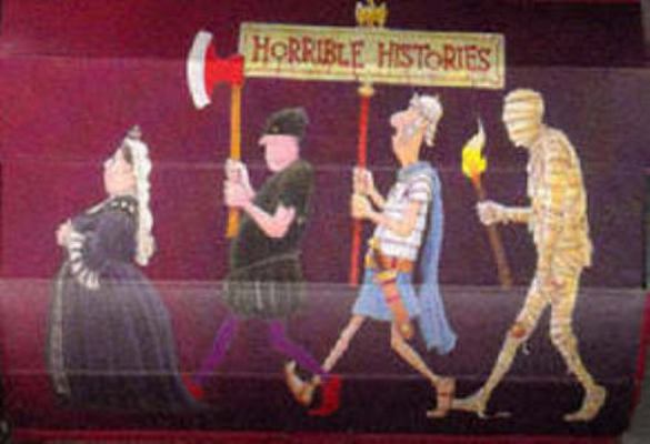 Horrible Histories: " Rotten Romans " , " Terri... 0590135856 Book Cover