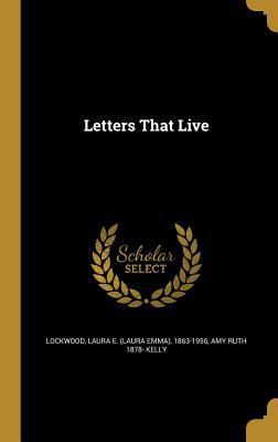 Letters That Live 1372672109 Book Cover
