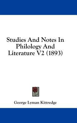 Studies and Notes in Philology and Literature V... 1436932831 Book Cover