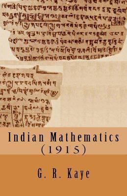 Indian Mathematics: (1915) 145155446X Book Cover