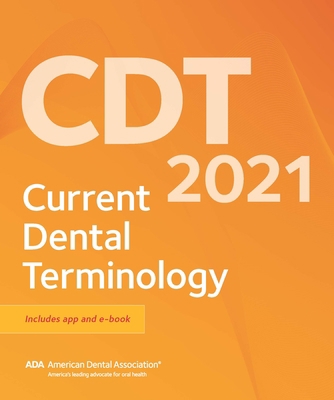 Cdt 2021: Current Dental Terminology 1684470595 Book Cover