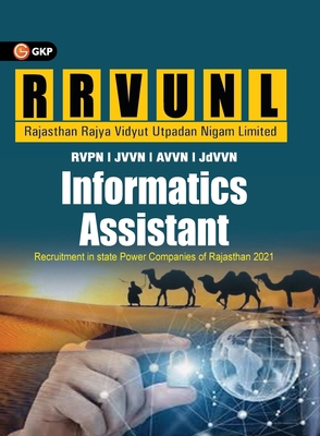 Rajasthan Rvunl 2021 Informatics Assistant 9390187486 Book Cover