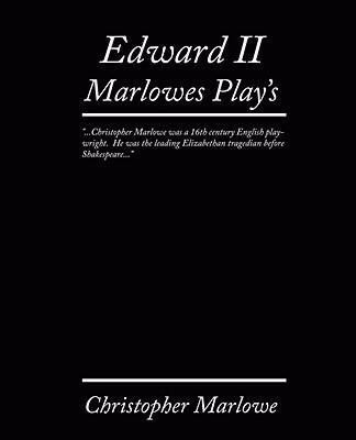 Edward II. Marlowe's Plays 1605978191 Book Cover