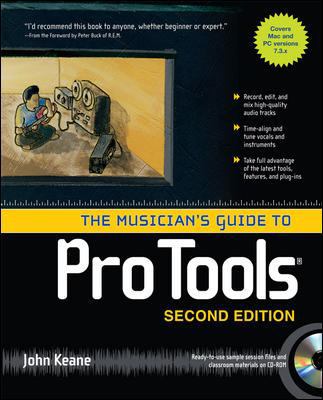 The Musician's Guide to Pro Tools [With CDROM] 0071497420 Book Cover