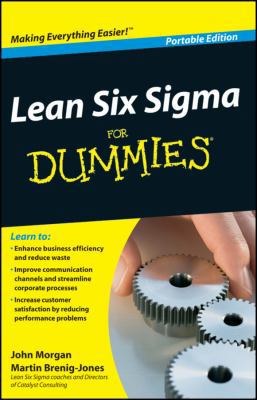 Lean Six Sigma For Dummies 1119974437 Book Cover