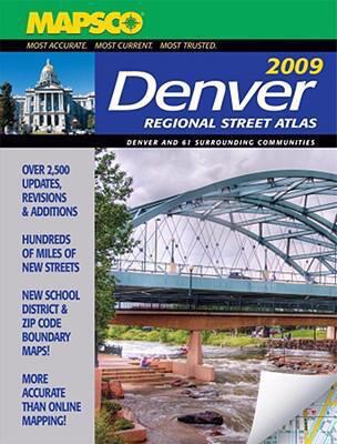 Mapsco Denver Regional Street Atlas 1569664501 Book Cover