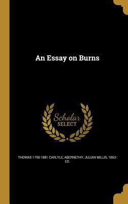 An Essay on Burns 1362349712 Book Cover