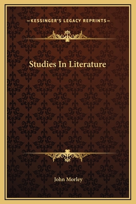 Studies In Literature 116926753X Book Cover