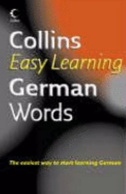 Collins Easy Learning German Words (English and... 0007231571 Book Cover