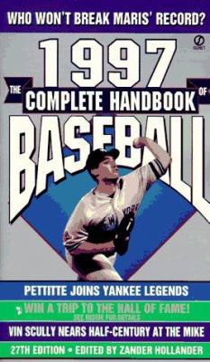 The Complete Handbook of Baseball 97 0451191331 Book Cover