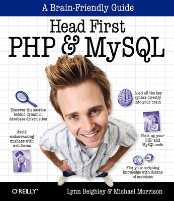 Head First PHP & MySQL: A Brain-Friendly Guide 0596006306 Book Cover