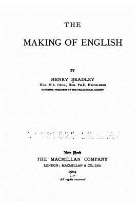The making of English 1530224071 Book Cover