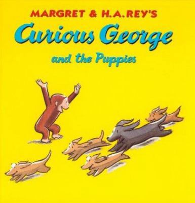Curious George and the Puppies 0395923344 Book Cover