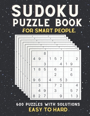 Sudoku Puzzle Book for Smart People: EASY TO HA... B09231NPSL Book Cover