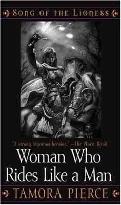 THE WOMAN WHO RIDES LIKE A MAN ( Song of The Li... B000J56CC6 Book Cover
