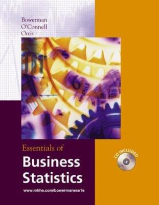 Essentials of Business Statistics 0072827823 Book Cover