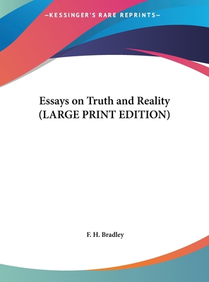 Essays on Truth and Reality [Large Print] 1169861563 Book Cover