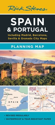 Rick Steves Spain & Portugal Planning Map: Incl... 1641716029 Book Cover