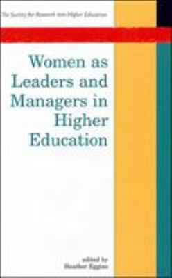 Women as Leaders and Managers in Higher Education 0335198791 Book Cover