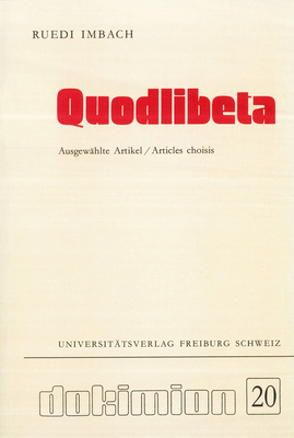 Quodlibeta [German] 3402124807 Book Cover