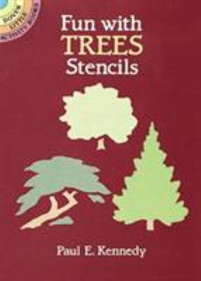 Fun with Trees Stencils 048627215X Book Cover