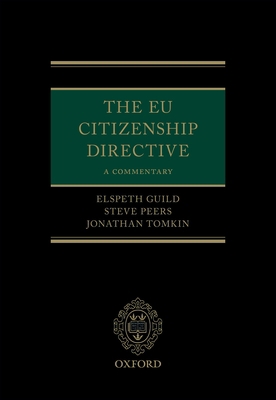 The Eu Citizenship Directive: A Commentary 0198705239 Book Cover