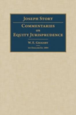 Commentaries on Equity Jurisprudence 1584775947 Book Cover
