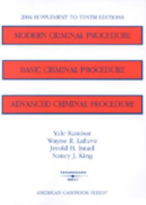 2004 Supplement To Tenth Ed.: Modern Criminal P... 0314153403 Book Cover