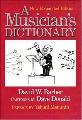 Musician's Dictionary 0920151213 Book Cover