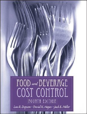 Food and Beverage Cost Control 0471694177 Book Cover