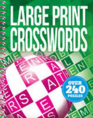 Large Print Crosswords 1784408026 Book Cover