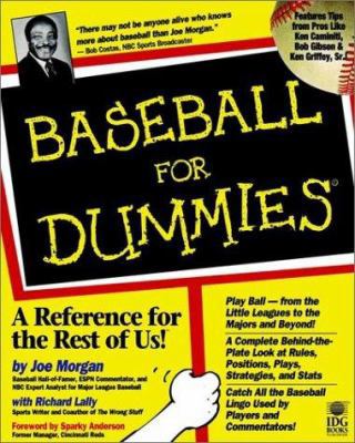 Baseball for Dummies 0764550853 Book Cover