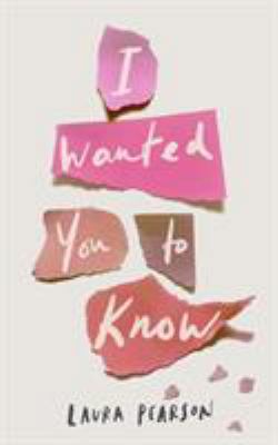 I Wanted You To Know 1913099466 Book Cover