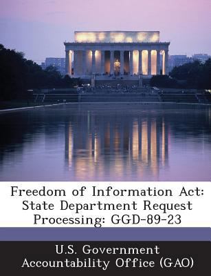 Freedom of Information ACT: State Department Re... 1289291004 Book Cover