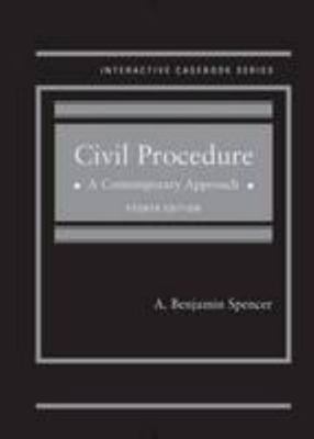 Civil Procedure: A Contemporary Approach 0314287841 Book Cover