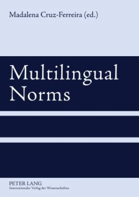 Multilingual Norms 3631596375 Book Cover