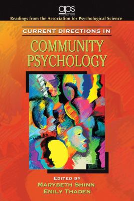 Current Directions in Community Psychology 0205680100 Book Cover