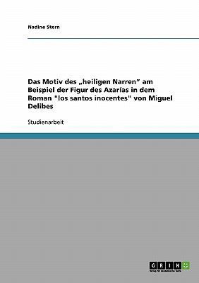 Das Motiv des "heiligen Narren" am Beispiel der... [German] 363888662X Book Cover