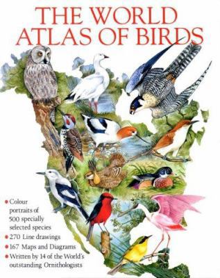 The World Atlas of Birds 0517227320 Book Cover