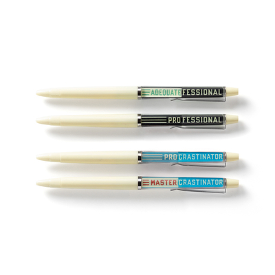 Professional Procrastinator Floaty Pen Set 0735368805 Book Cover