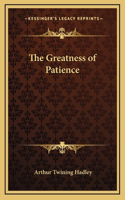 The Greatness of Patience 1168641195 Book Cover