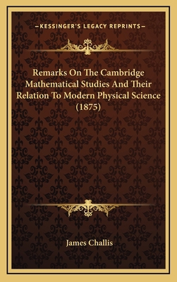 Remarks On The Cambridge Mathematical Studies A... 1169112870 Book Cover