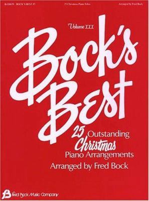 Bock's Best, Vol. 3: 25 Outstanding Christmas P... 0793593956 Book Cover