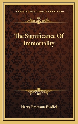 The Significance Of Immortality 1168725240 Book Cover