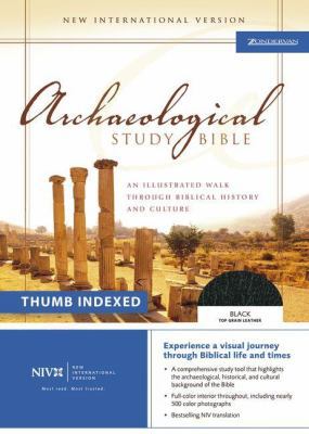 Archaeological Study Bible-NIV: An Illustrated ... 0310935369 Book Cover
