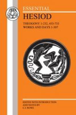 Essential Hesiod 0906515157 Book Cover