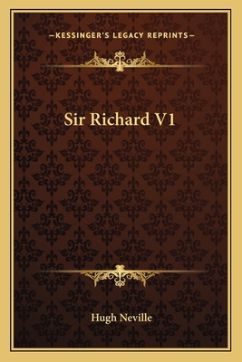 Sir Richard V1 1163617237 Book Cover