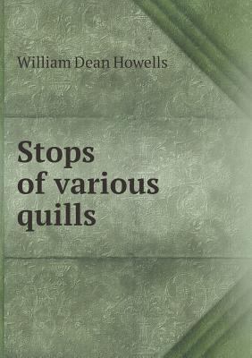 Stops of Various Quills 5518443390 Book Cover